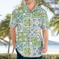 Mele Kalikimaka Hawaii Christmas Hawaiian Shirt Omaomao Seamless Floral Motif - Polynesian Pride