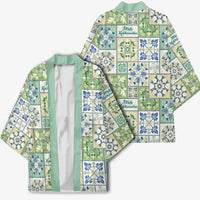 Mele Kalikimaka Hawaii Christmas Kimono Omaomao Seamless Floral Motif - Polynesian Pride