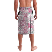 Mele Kalikimaka Hawaii Christmas Lavalava Akala Seamless Floral Motif LT9 - Polynesian Pride
