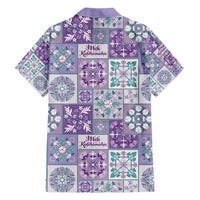 Mele Kalikimaka Hawaii Christmas Family Matching Summer Maxi Dress and Hawaiian Shirt Poni Seamless Floral Motif LT9 - Polynesian Pride