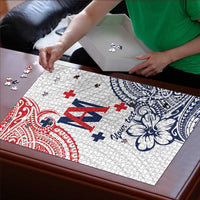 Kingdom of Uvea 1842-1860 Personalized Puzzle Wallis and Futuna Polynesian Tribal Pattern LT9 - Polynesian Pride
