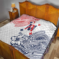 Kingdom of Uvea 1842-1860 Personalized Quilt Wallis and Futuna Polynesian Tribal Pattern LT9 - Polynesian Pride