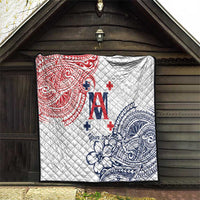 Kingdom of Uvea 1842-1860 Personalized Quilt Wallis and Futuna Polynesian Tribal Pattern LT9 - Polynesian Pride