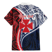 Kingdom of Uvea 1860-1886 Personalized Family Matching Mermaid Dress and Hawaiian Shirt Wallis and Futuna Polynesian Tribal Pattern LT9 - Polynesian Pride