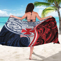 Kingdom of Uvea 1860-1886 Personalized Sarong Wallis and Futuna Polynesian Tribal Pattern LT9 - Polynesian Pride