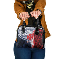 Kingdom of Uvea 1860-1886 Personalized Shoulder Handbag Wallis and Futuna Polynesian Tribal Pattern