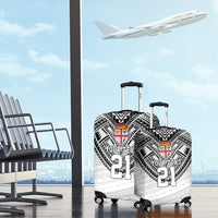 Flying Fijians Pacific Fiji Rugby Custom Luggage Cover Polynesian Pattern