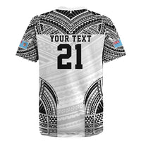 Flying Fijians Pacific Fiji Rugby Custom Rugby Jersey Polynesian Pattern