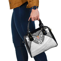 Flying Fijians Pacific Fiji Rugby Custom Shoulder Handbag Polynesian Pattern