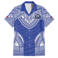 Manu Samoa Pacific Samoa Rugby Custom Family Matching Summer Maxi Dress and Hawaiian Shirt Polynesian Pattern
