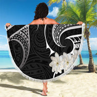 White Sunday Tokelau Gardenia Thunbergia Beach Blanket Fakamalo Atu Kia Te Koutou Uma LT9 - Polynesian Pride
