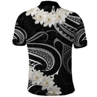 White Sunday Tokelau Gardenia Thunbergia Polo Shirt Fakamalo Atu Kia Te Koutou Uma LT9 - Polynesian Pride