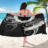 White Sunday Tokelau Gardenia Thunbergia Sarong Fakamalo Atu Kia Te Koutou Uma LT9 - Polynesian Pride