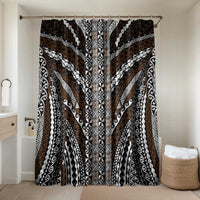 Brown Tongan Polynesian Tribal Bathroom Set - Polynesian Pride