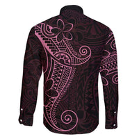 Black Pink Polynesian Tribal Family Matching Short Sleeve Bodycon Dress and Hawaiian Shirt LT9 - Polynesian Pride