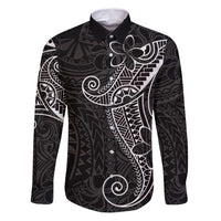 Black White Polynesian Tribal Family Matching Puletasi and Hawaiian Shirt - Polynesian Pride