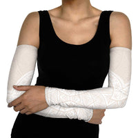 Lotu Tamaiti Tongan Polynesian Art Pattern Arm Sleeves Traditional Tribal Motifs - Polynesian Pride