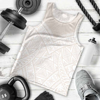 Lotu Tamaiti Tongan Polynesian Art Pattern Men Tank Top Traditional Tribal Motifs - Polynesian Pride