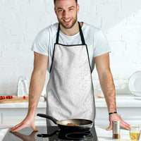 Lotu Tamaiti White Tongan Ngatu Apron Polynesian Tribal Fonulei Pattern - Polynesian Pride