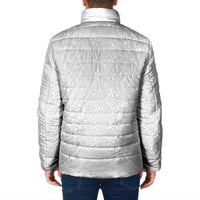 Lotu Tamaiti White Tongan Ngatu Padded Jacket Polynesian Tribal Fonulei Pattern - Polynesian Pride