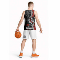 Honour The Treaty New Zealand Basketball Jersey Toitu Te Tiriti Ake Ake Ake LT9 - Polynesian Pride