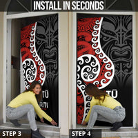 Honour The Treaty New Zealand Door Cover Toitu Te Tiriti Ake Ake Ake LT9 - Polynesian Pride