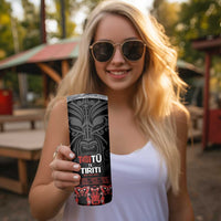 Honour The Treaty New Zealand Skinny Tumbler Toitu Te Tiriti Ake!Ake!Ake! LT9 - Polynesian Pride