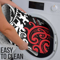Honour The Treaty New Zealand Personalised Bathroom Set Toitu Te Tiriti Half Fern Haka Dance LT9 - Polynesian Pride