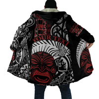 Honour The Treaty New Zealand Personalised Cloak Toitu Te Tiriti Indigenous Maori Face LT9 - Polynesian Pride