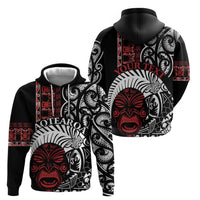 Honour The Treaty New Zealand Personalised Hoodie Toitu Te Tiriti Indigenous Maori Face LT9 - Polynesian Pride