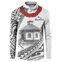 Samoa Mau Movement House Personalised Button Sweatshirt Fa'a Samoa The Samoan Way