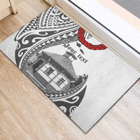Samoa Mau Movement House Personalised Rubber Doormat Fa'a Samoa The Samoan Way