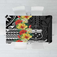 Samoa Tribal Hibiscus Flowers Tablecloth