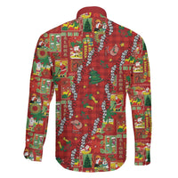 Mele Kalikimaka Pakalana Pikake Lei Family Matching Mermaid Dress and Hawaiian Shirt Hawaiian Rodeo Paniolo Omaomao Palaka LT9 - Polynesian Pride