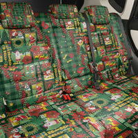 Mele Kalikimaka Pakalana Pikake Lei Back Car Seat Cover Hawaiian Rodeo Paniolo Ulaula Palaka LT9 - Polynesian Pride