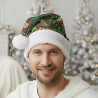 Mele Kalikimaka Pakalana Pikake Lei Christmas Santa Hat Hawaiian Rodeo Paniolo Ulaula Palaka - Polynesian Pride