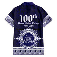 Tonga Queen Salote College 100 years Hawaiian Shirt QSC 1926-2026 Tongan Pattern