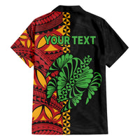 Personalised Tonga Emancipation Day Family Matching Off The Shoulder Long Sleeve Dress and Hawaiian Shirt Puleanga Fakatui O Since 1970 LT9 - Polynesian Pride