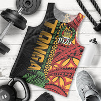 Personalised Tonga Emancipation Day Men Tank Top Puleanga Fakatui O Since 1970