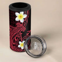 Aloha Hammerhead Shark 4 in 1 Can Cooler Tumbler Feverish Pink Hawaiian Kakau Tribal Tattoo LT9 - Polynesian Pride