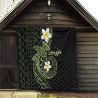 Aloha Hammerhead Shark Quilt Lime Rickey Hawaiian Kakau Tribal Tattoo