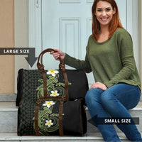 Aloha Hammerhead Shark Travel Bag Lime Rickey Hawaiian Kakau Tribal Tattoo - Polynesian Pride