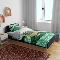 Personalised Tonga Saineha High School Bedding Set Polynesian Ngatu Tribal