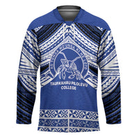Personalised Tonga Taufa'ahau Pilolevu College Hockey Jersey Polynesian Ngatu Tribal - Polynesian Pride