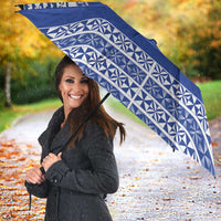 Personalised Tonga Taufa'ahau Pilolevu College Umbrella Polynesian Ngatu Tribal - Polynesian Pride