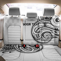 Hawaii and Japanese Culture Personalised Back Car Seat Cover With Polynesian Tribal Tattoo Style