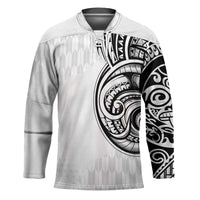 Hawaii and Japanese Culture Personalised Hockey Jersey With Polynesian Tribal Tattoo Style - Polynesian Pride
