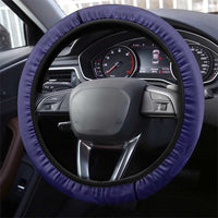 Japan Pacific Rugby 2022-23 Steering Wheel Cover Blue Sakura Japanese Wave Pattern