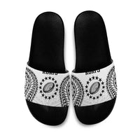 World Rugby Cook Islands Slide Sandals Kukis Make History - Polynesian Pride