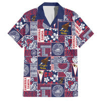Manuia le Kerisimasi American Samoa Family Matching Mermaid Dress and Hawaiian Shirt Pacific Patchwork Xmas Vibes - Polynesian Pride